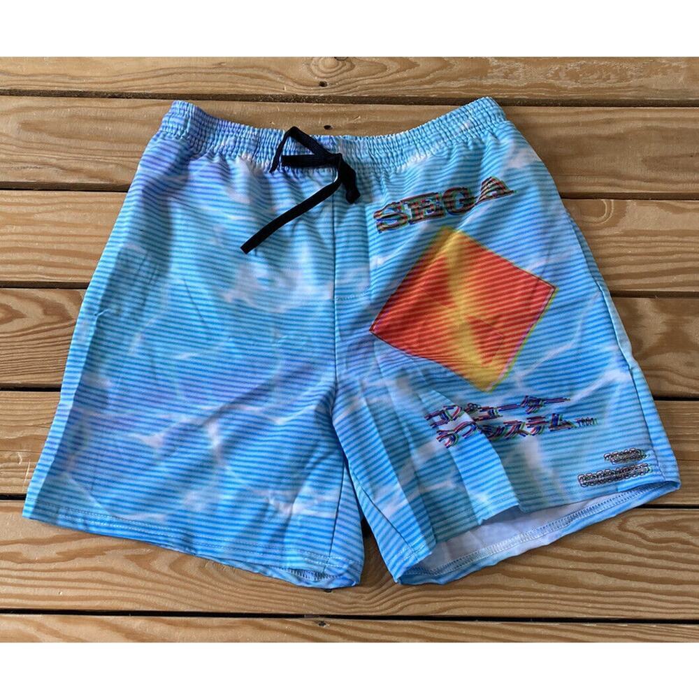 NEW Vapor 95 Sega Swim Trunks Size 28 Men’s Blue